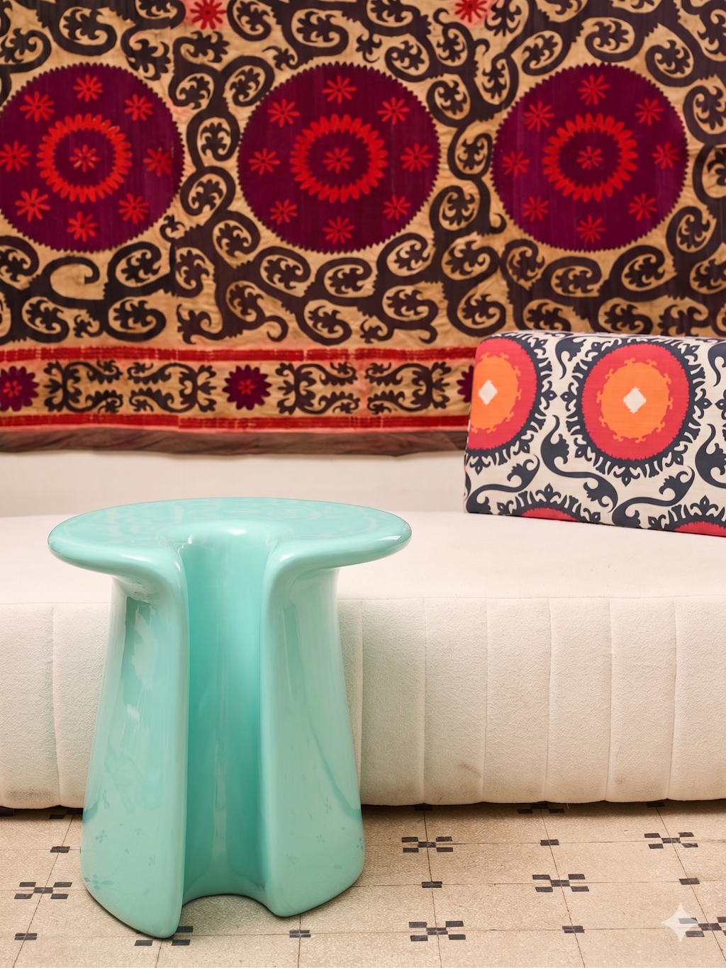 Sunken side table