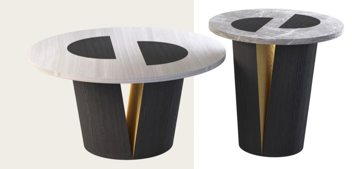 Fissura side table